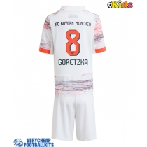 Bayern Munich Leon Goretzka #8 Replica Away Minikit 2025-26 Short Sleeve (+ pants)
